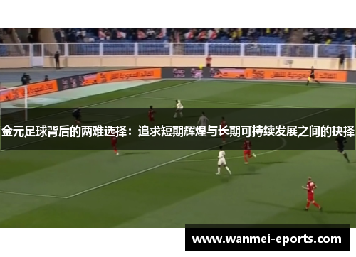 金元足球背后的两难选择：追求短期辉煌与长期可持续发展之间的抉择